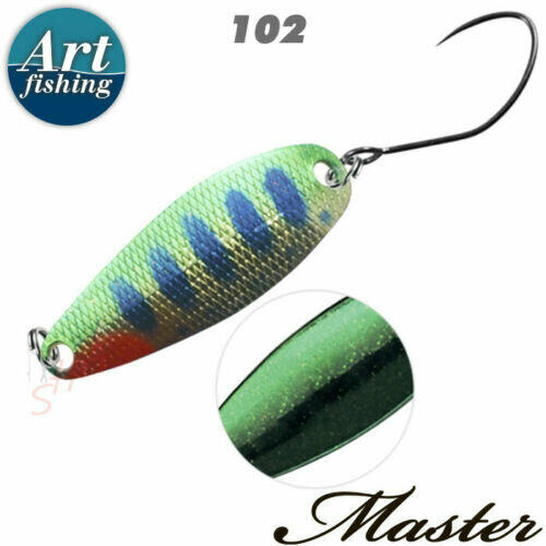 Art Fishing, Блесна Master, 5г, #102 art fishing блесна bite mesh 28мм 2 5г 105