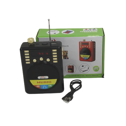 Портативный Цифровой Мини Радиоприемник Колонка YS-A605 Диапазон FM Bluetooth USB TF Функция записи Питание от Сети и Аккумулятора 18650 149000₽