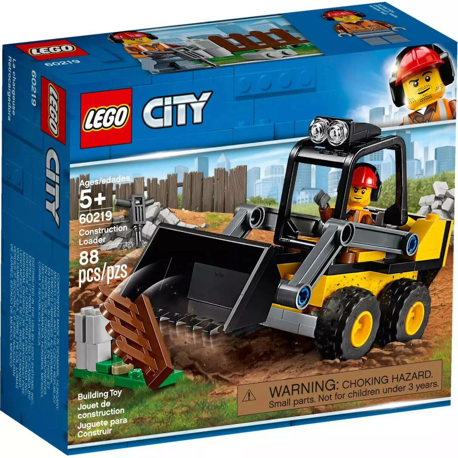 LEGO City 60219 Строительный погрузчик