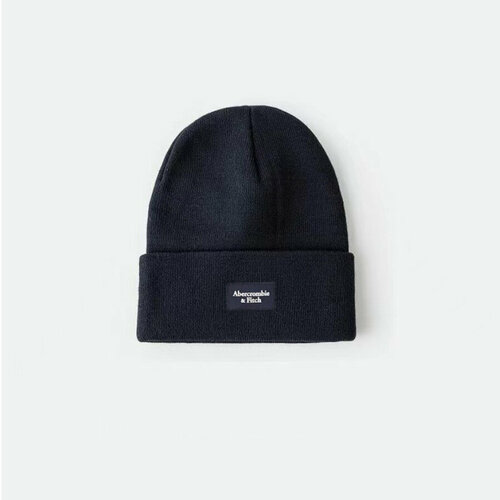фото Шапка бини abercrombie & fitch, размер onesize, синий