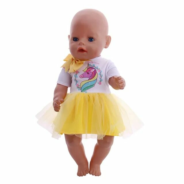 Одежда для кукол 38-42 см Платье