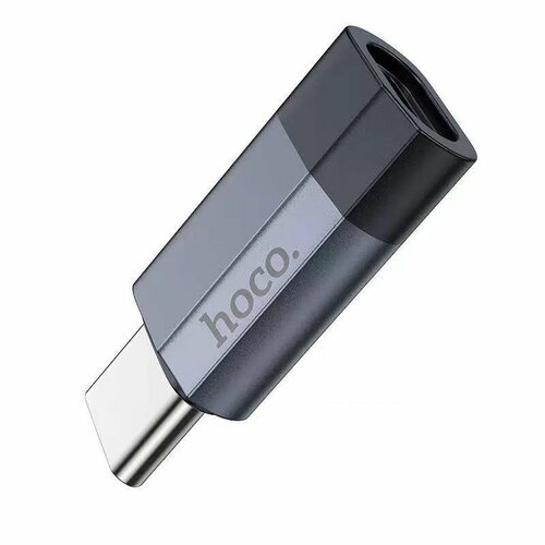 Адаптер переходник с Type-C USB на Lightning 3.0A черный наушники hoco m1 pro белые lightning для ip