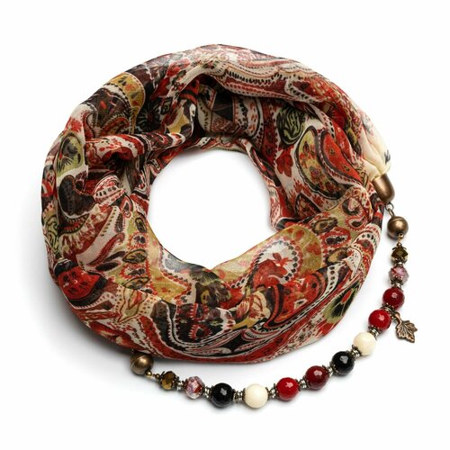 фото Платок foxtrot,80х80 см, красный