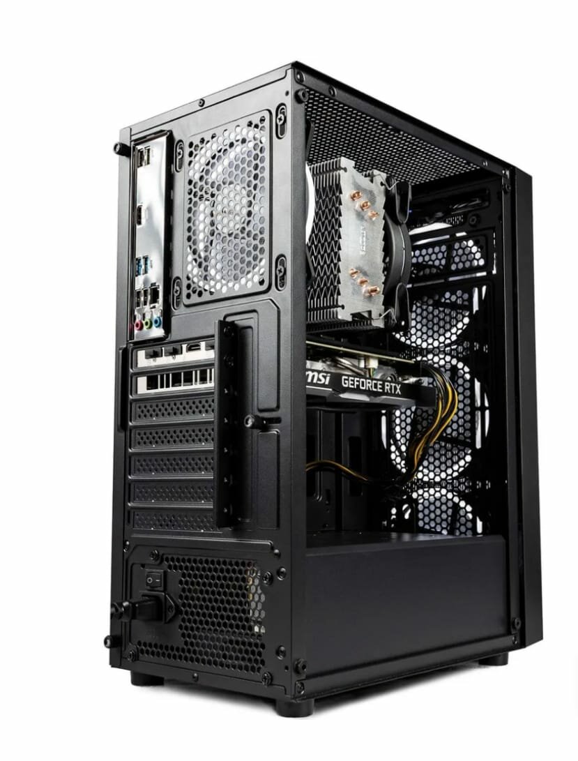 Игровой компьютер Intel Core i5 2400, 3,1 ГГц, RAM 16 ГБ, NVIDIA GeForce GTX 1050 Ti 4 ГБ