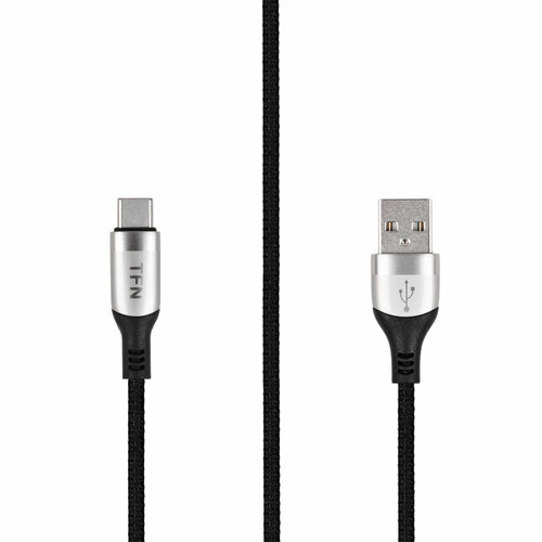 Кабель интерфейсный TFN USB - TypeC, 1.2м. никель (TFN, TFN-C-BLZ-AC1 M-NI) usb кабель tfn с env ac1m wh white