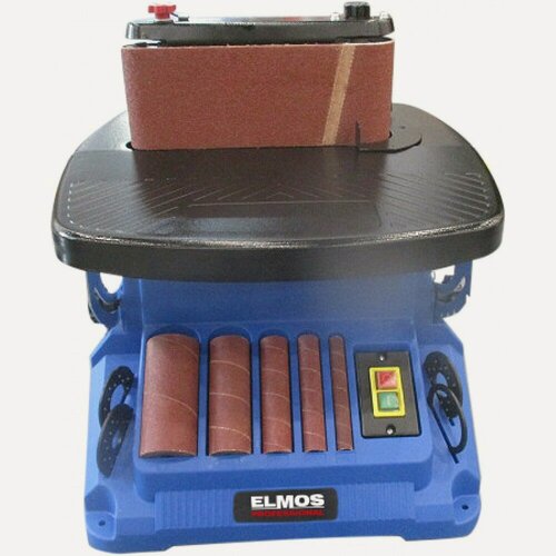Изображение товара Осиляционный шпиндельно-ленточный шлифовальный станок Elmos BG 444 500Вт. Лента 610х100 мм.