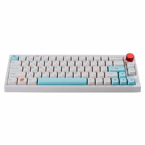 Клавиатура Epomaker TH66 Pro Budgerigar White Sushi (TH66Pro-WHT-SUS-Budg) th66 pro keyboard budgerigar white sushi