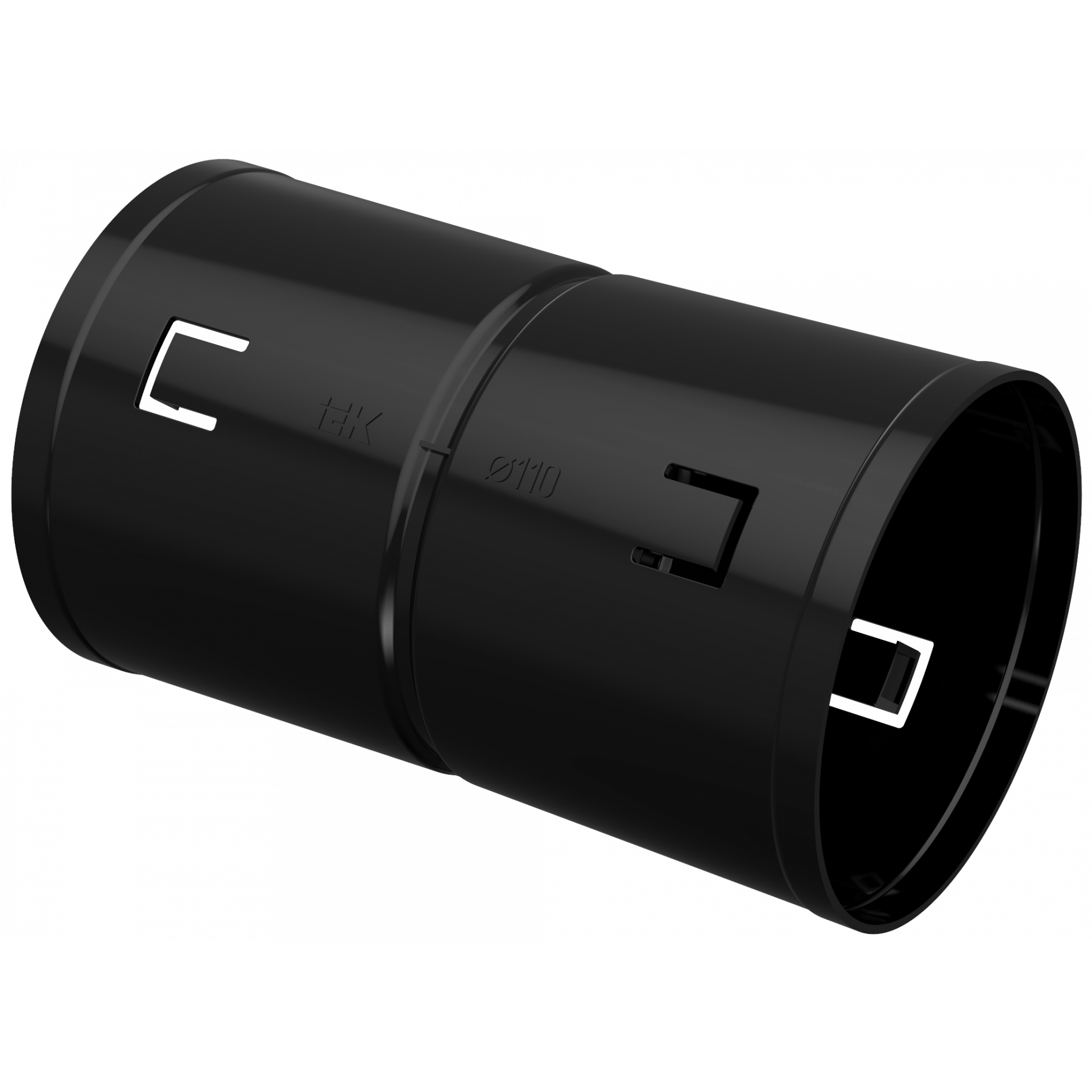 Муфта соединительная для двустенной трубы d=110мм IEK CTA12D-M110-K02-R (2 шт.)