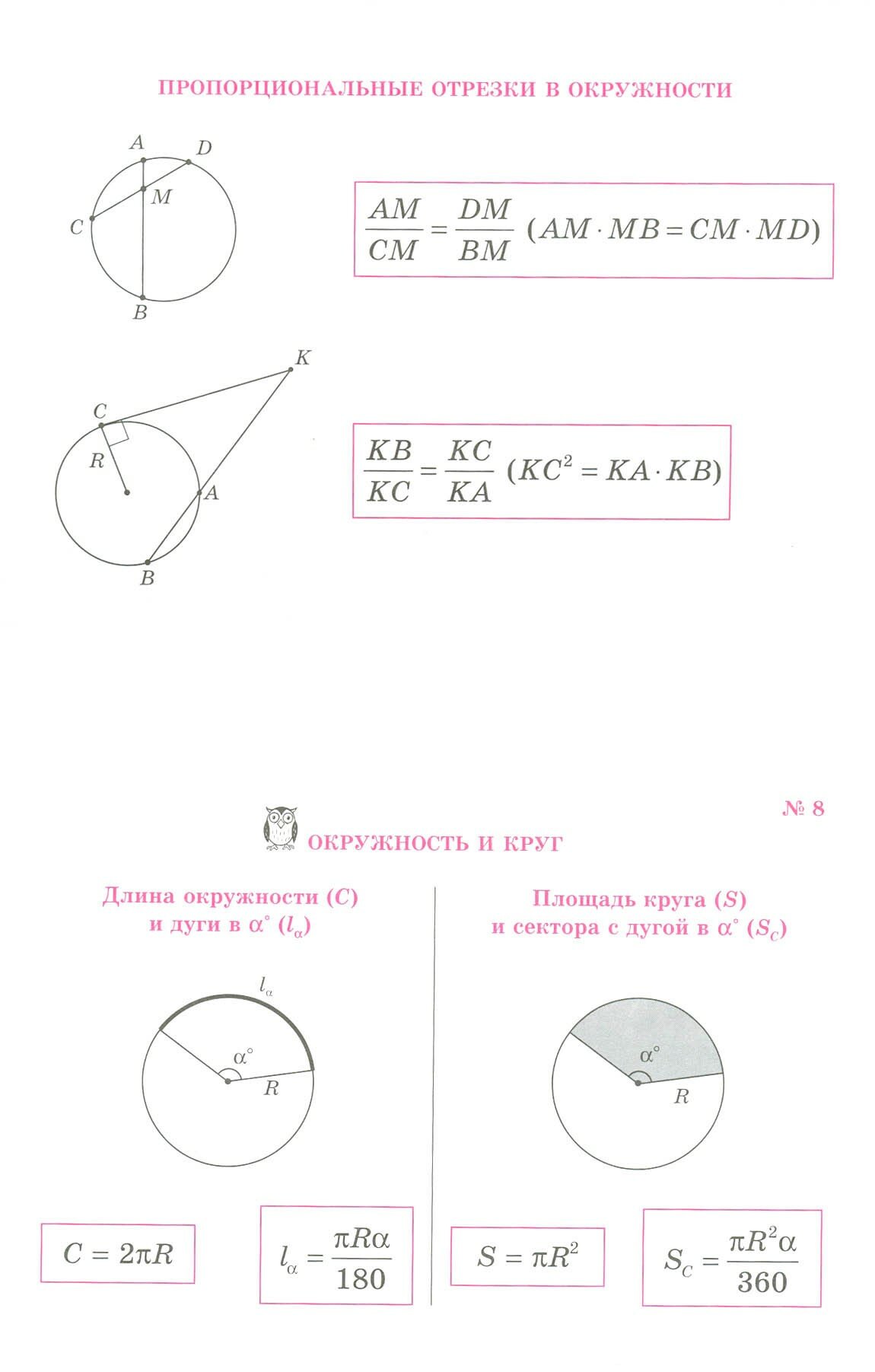 Все формулы по геометрии (Томилина Марина Ефимовна) - фото №13