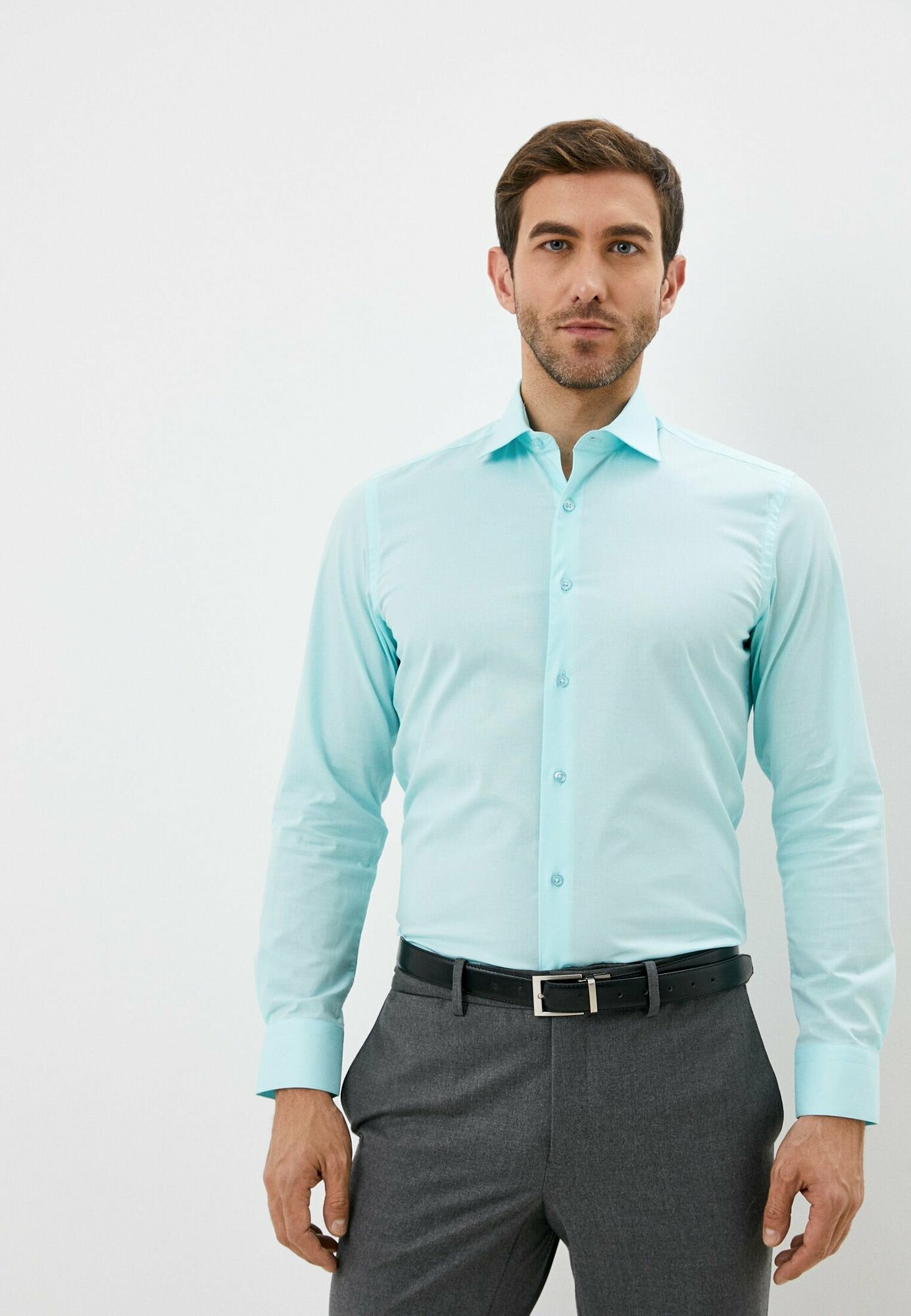 Рубашка BAWER бирюзовый 