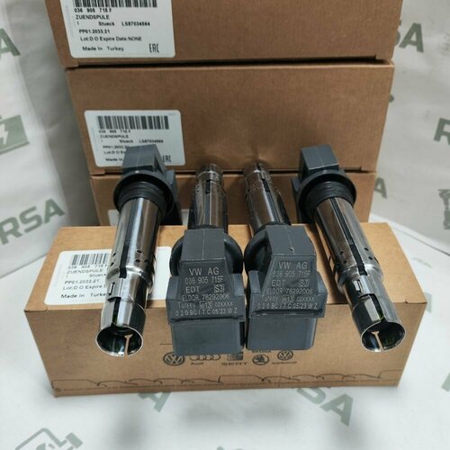 фото Катушка зажигания vag 036 905 715 f (vw golf, jetta, passat, polo, skoda octavia, superb)