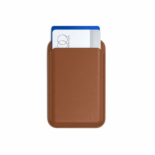 Подставка-картхолдер Satechi Magnetic Wallet Stand магнитная для Apple iPhone коричневый