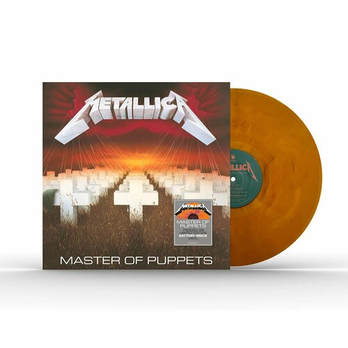 Виниловая пластинка Metallica / Master of Puppets (coloured) (1LP) бокал metallica master of puppets