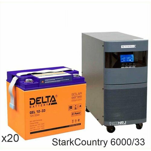 Stark Country 6000 Online, 12А + Delta GEL 12-33