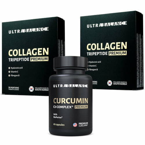 Витамины для суставов и связок, Коллаген + Куркумин
