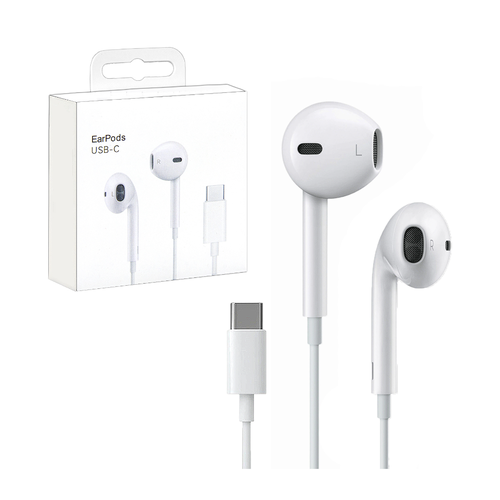 Наушники проводные EarPods Type C Connector для айфона iPhone 15 USB-C белый 215900₽