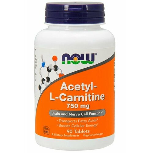 Acetyl-L-Carnitine 750 мг, 90 таблеток