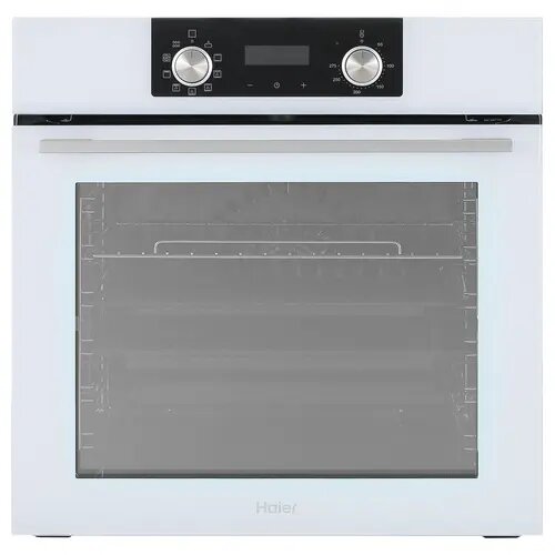 Электрический духовой шкаф Haier HOQ-K2ANN3WB с грилем, конвекцией и телескопическими направляющими