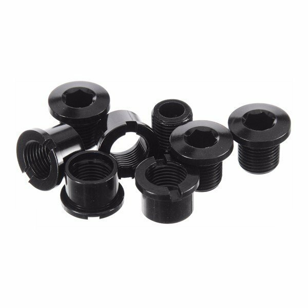 фото Бонки для велосипеда, Race Face М8х8.5 Alu A10061, Black, комплект 4 шт, цвет черный.