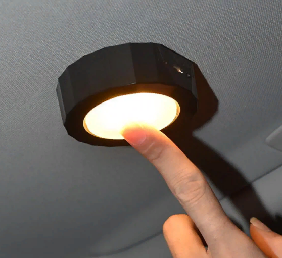 фото Многофункциональный портативный светодиодный светильник для автомобиля и дома. Черный корпус.