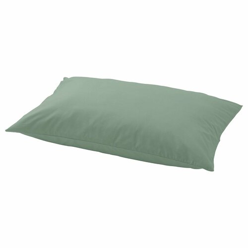 ULLVIDE Наволочка IKEA, серый/зеленый 50x70 см (10501756)