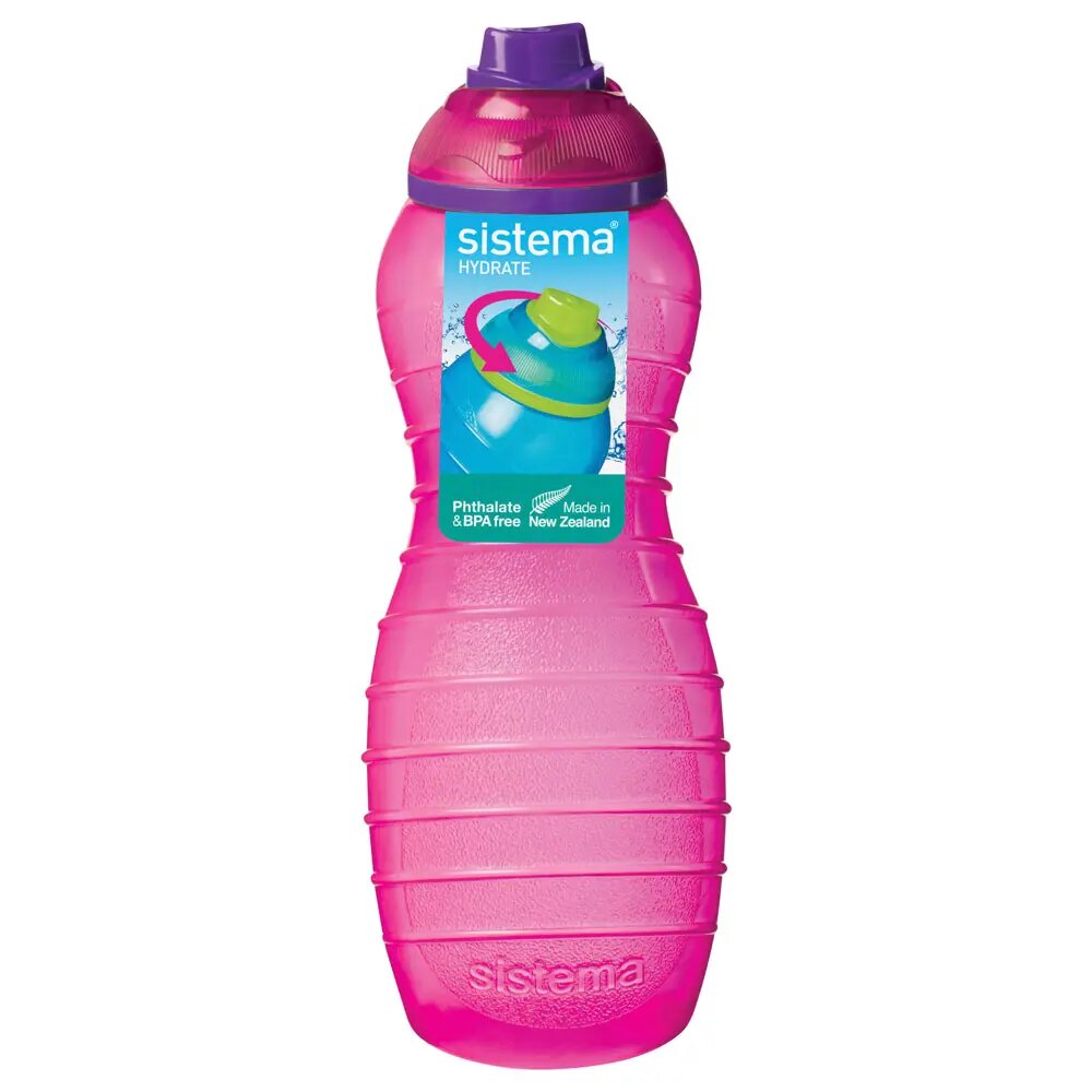 Бутылка для воды Sistema 0.70 л пластик цвет красный 745NW_красный