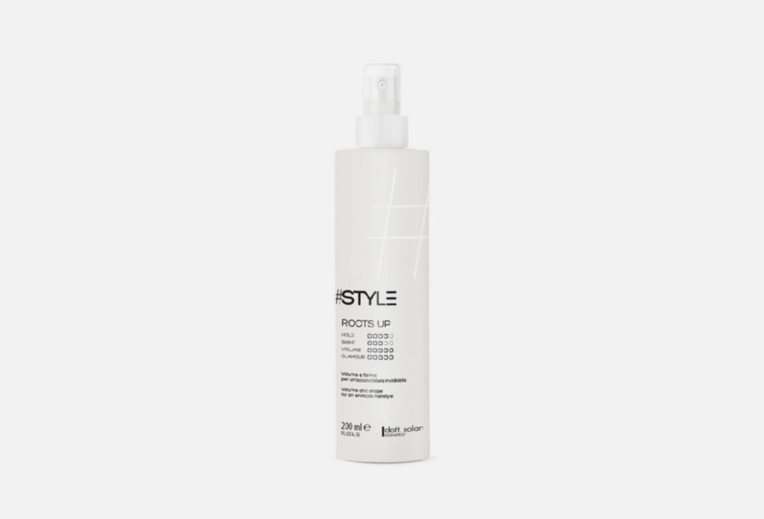Спрей для прикорневого объема волос Dott.Solari Cosmetics STYLE / объём 200 мл