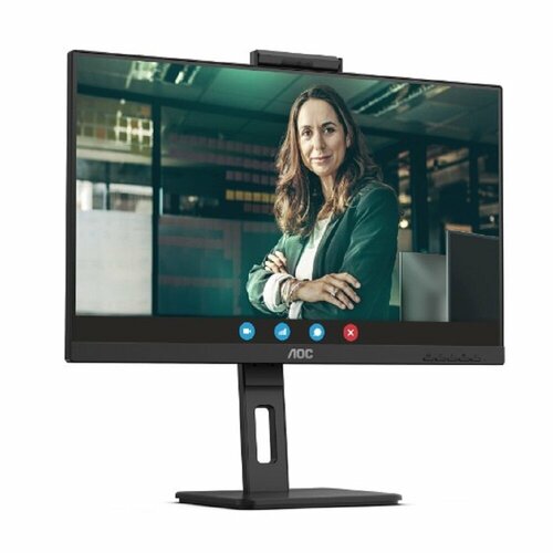 Aoc Монитор LCD AOC 238 24P3CW черный IPS 1920x1080 75Hz 4ms 178178 300cd 10001 HDMI DisplayPort12 4xUSB32 USB-C WEBCam MM RJ45 2689000₽
