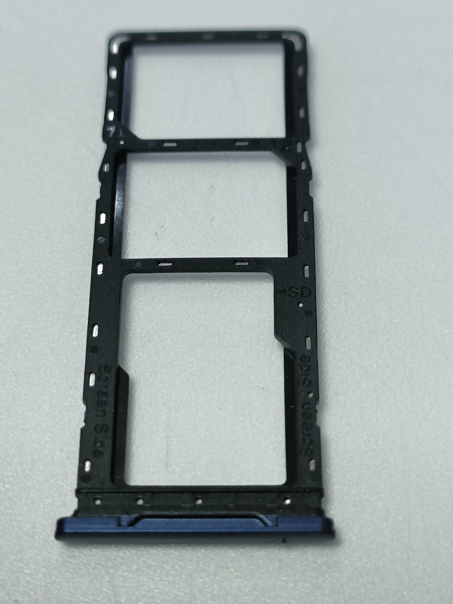 Сим лоток для tecno spark 8p синий