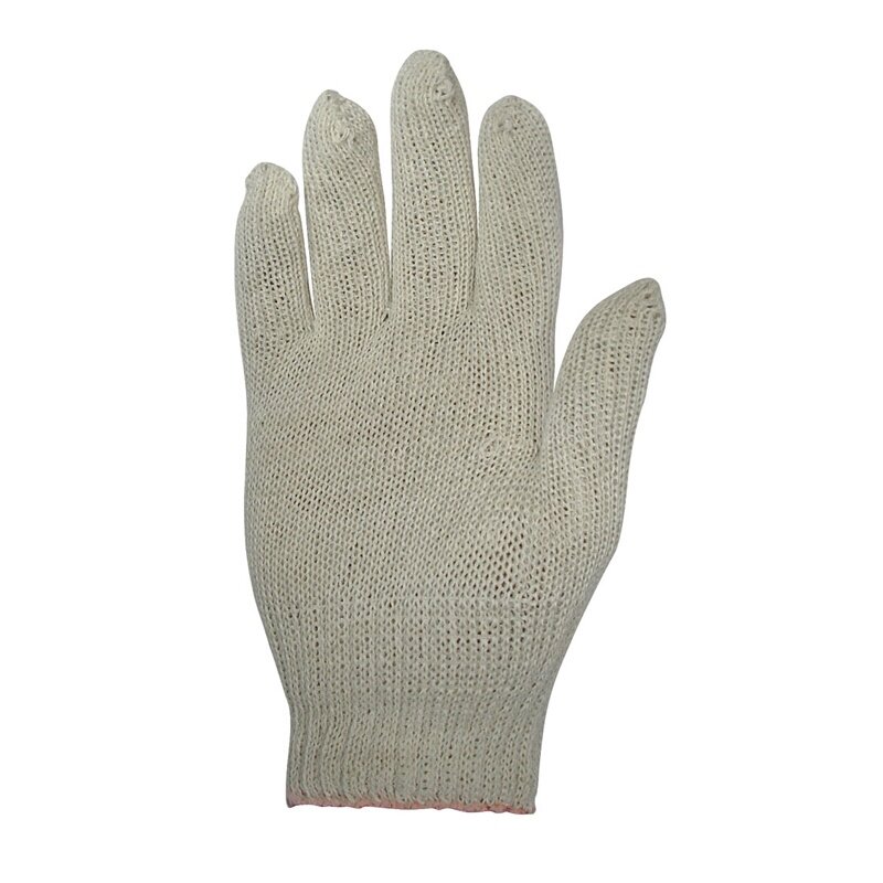 фото Перчатки вязаные х/б, 3 нитки (10/600)