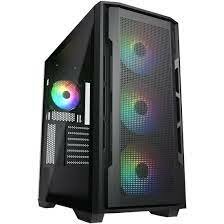 Корпус Cougar Uniface X RGB Black, 3x140mm ARGB +1x120mm ARGB Fan, ARGB Fan Hub, без БП, черный, E-ATX