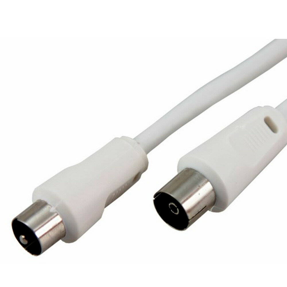 ТВ удлинитель Rexant штекер-гнездо (1,5 м) белый (18-0002) Rexant 18-0002