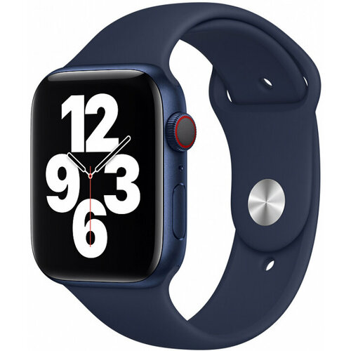 Ремешок силиконовый Deep Navy Sport Band (Глубокий Синий) Apple Watch 44mm (42mm; 45mm) MYAX2AM/A