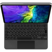 Беспроводная клавиатура Apple Magic Keyboard для iPad Pro 11 черный, русская, 1 шт.