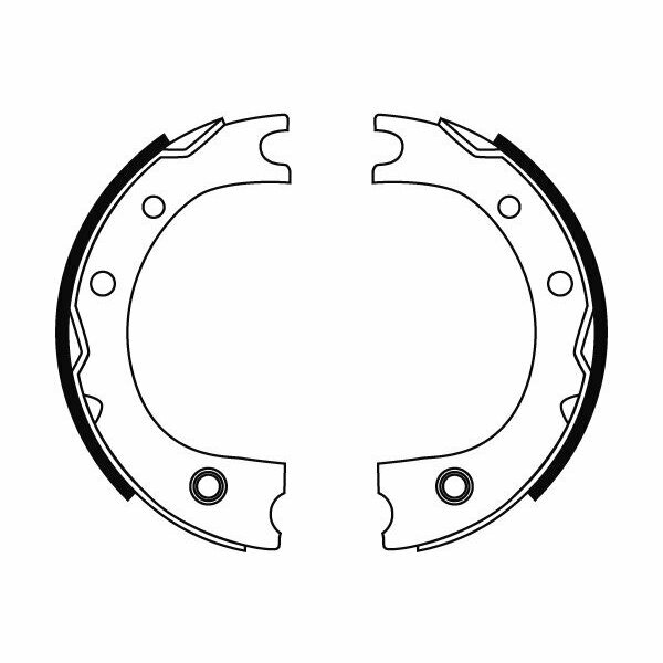 TRW колодки стояночного тормоза К-Т GS8716