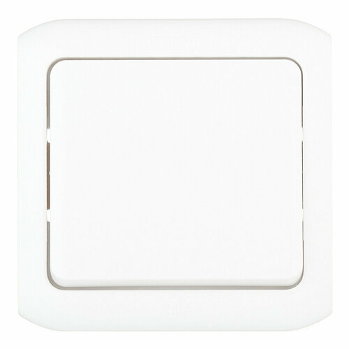 Переключатель Legrand Quteo одноклавишный накладной белый 782304 818₽