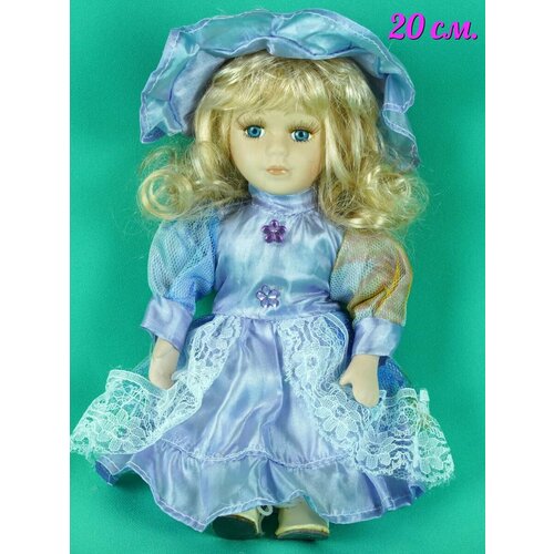 Кукла фарфоровая интерьерная 20 см 629₽