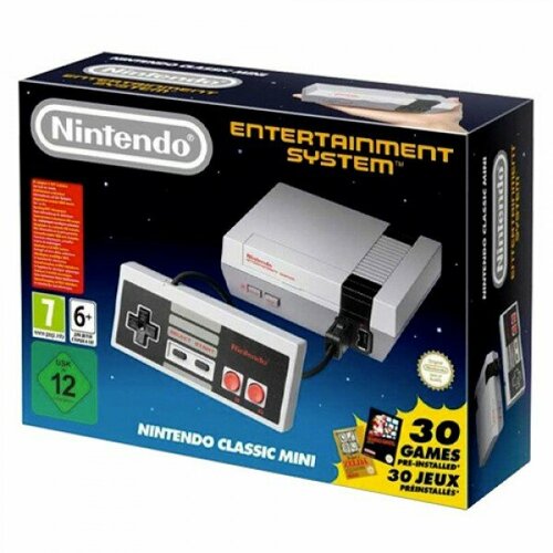Игровая приставка 8-bit Nintendo Classic Mini Nintendo Entertainment System NES 1499₽