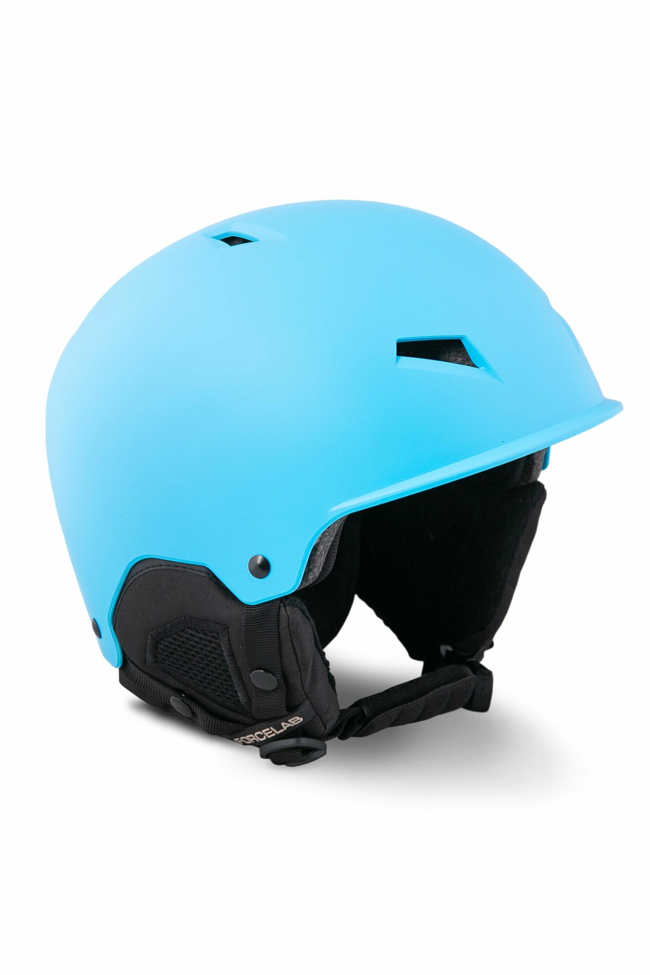 Шлем защитный горнолыжный FORCELAB, голубой, 56