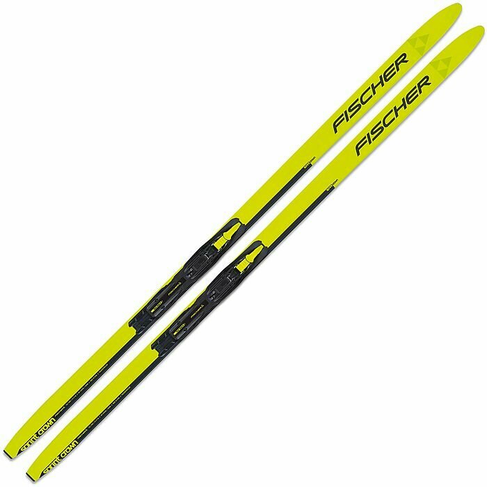 Лыжи беговые FISCHER Sprint Crown (желтый/черный) (150)