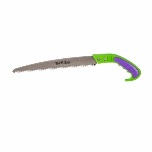 Ножовка садовая, 300 мм, 2-х компонентная рукоятка + ножны, подвес для поясного ремня PALISAD рабочий процесс тестировщика