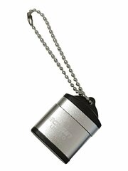 Картридер Ecusin Metal, USB 3.0, MicroSD/TF, Серебристый