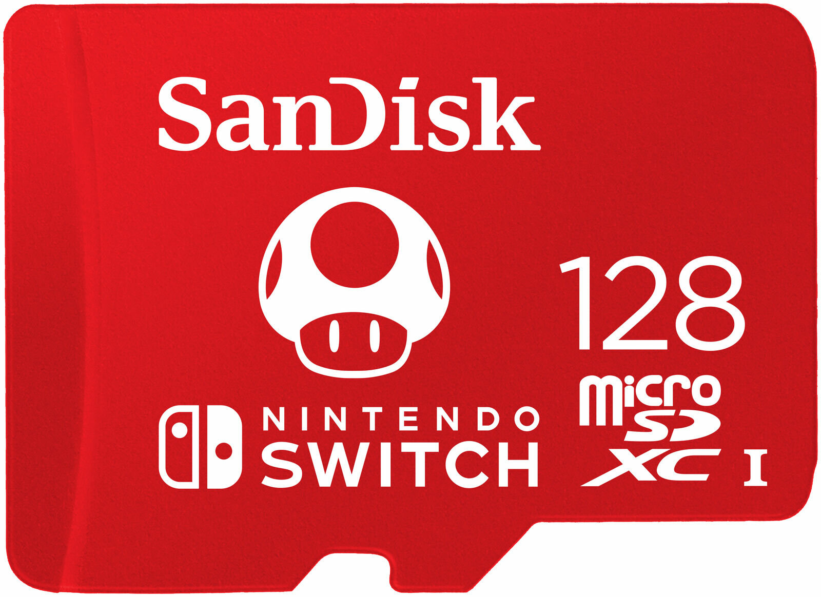 Карта памяти SanDisk microSDXC 128Gb (Mario Kart) для Nintendo Switch (SDSQXAO-128G-GNCZN)