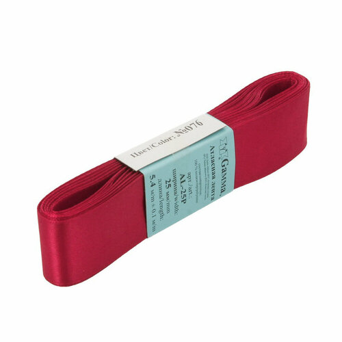 Лента атласная Gamma AL-25P 25 мм 54 м 027 св лиловый 520₽