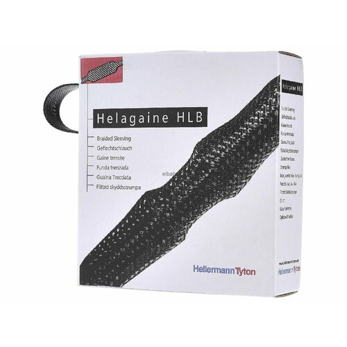 Плетеный шланг 25мм пластик -50 . 150 ° C HLB25 BK 10m – Hellermann Tyton – 170-80250 – 4031026231372