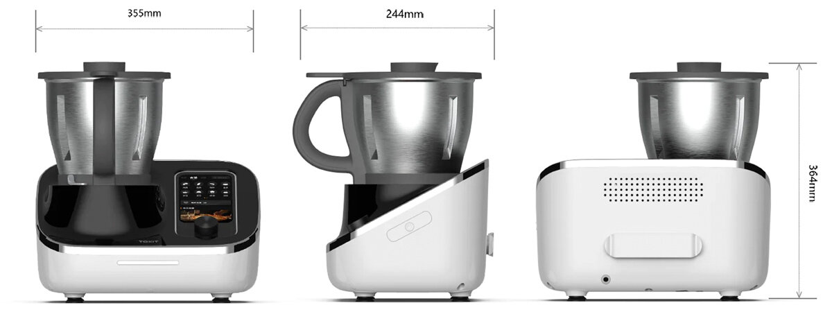 Кухонный робот TOKIT Omni Cook TLLJE01ACM-1A