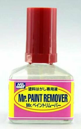 T-114 MR.PAINT REMOVER специальная жидкость для удаления краски 40мл.