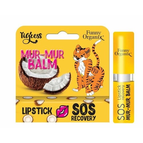 Funny Organix Бальзам для губ SOS Recovery 35 г 449₽