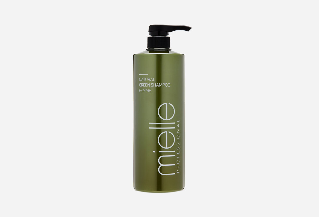 Освежающий шампунь для волос Mielle, Natural Green Shampoo Femme