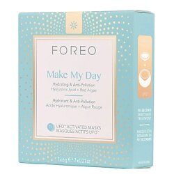 FOREO Увлажняющая и защищающая от загрязнений маска для лица Make My Day для UFO/UFO mini 7х6г